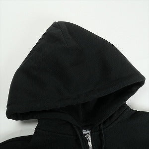 STUSSY ステューシー ×DOVER STREET MARKET 23AW STOCK DSM GINZA ZIP HOODIE BLACK ジップパーカー 黒 Size 【M】 【新古品・未使用品】 20816216