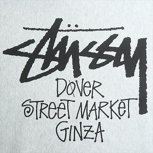 STUSSY ステューシー ×DOVER STREET MARKET 23AW STOCK DSM GINZA ZIP HOODIE ASH GRAY ジップパーカー 薄灰 Size 【M】 【新古品・未使用品】 20816218