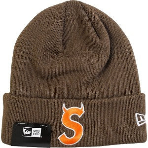 SUPREME シュプリーム 22AW New Era S Logo Beanie Brown ビーニー 茶 Size 【フリー】 【新古品・未使用品】 20816228