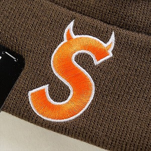 SUPREME シュプリーム 22AW New Era S Logo Beanie Brown ビーニー 茶 Size 【フリー】 【新古品・未使用品】 20816228