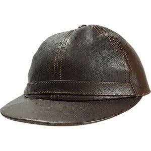 At Last ＆ Co アットラスト/BUTCHER PRODUCTS ブッチャープロダクツ SPORTS CAP HORSE HIDE レザーキャップ 茶 Size 【7】 【中古品-良い】 20816229