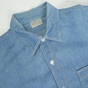 At Last ＆ Co アットラスト/BUTCHER PRODUCTS ブッチャープロダクツ WORK CHAMBRAY SHIRT 長袖シャツ インディゴ Size 【14】 【中古品-良い】 20816230