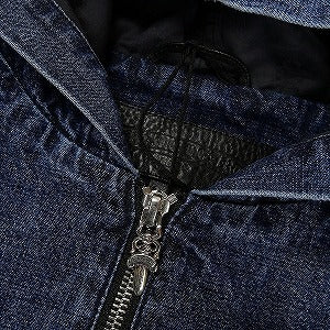 CHROME HEARTS クロム・ハーツ RUCKUS HOODED DENIM CROSS PATCH JACKET ハーフジップジャケット インディゴ Size 【M】 【新古品・未使用品】 20816232