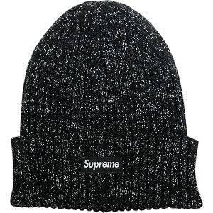 SUPREME シュプリーム 25SS Overdyed Beanie Metallic Black ビーニー 黒 Size 【フリー】 【新古品・未使用品】 20816244