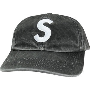 SUPREME シュプリーム 25SS Pigment Coated S Logo 6-Panel Black キャップ 黒 Size 【フリー】 【新古品・未使用品】 20816245