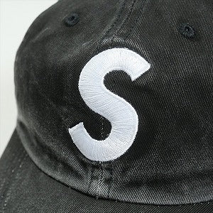 SUPREME シュプリーム 25SS Pigment Coated S Logo 6-Panel Black キャップ 黒 Size 【フリー】 【新古品・未使用品】 20816245