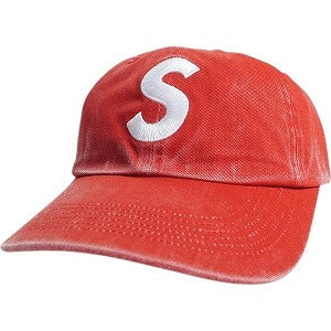 SUPREME シュプリーム 25SS Pigment Coated S Logo 6-Panel Red キャップ 赤 Size 【フリー】 【新古品・未使用品】 20816246