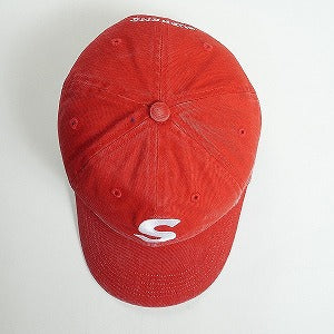 SUPREME シュプリーム 25SS Pigment Coated S Logo 6-Panel Red キャップ 赤 Size 【フリー】 【新古品・未使用品】 20816246