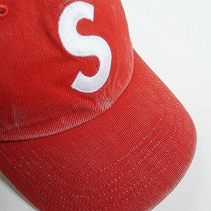 SUPREME シュプリーム 25SS Pigment Coated S Logo 6-Panel Red キャップ 赤 Size 【フリー】 【新古品・未使用品】 20816246