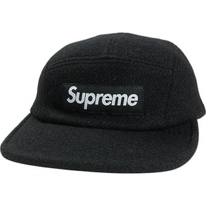 SUPREME シュプリーム ×Harris Tweed 25SS Camp Cap Black キャンプキャップ 黒 Size 【フリー】 【新古品・未使用品】 20816253