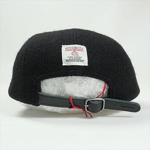 SUPREME シュプリーム ×Harris Tweed 25SS Camp Cap Black キャンプキャップ 黒 Size 【フリー】 【新古品・未使用品】 20816253