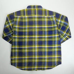 SUPREME シュプリーム 25SS Old English Plaid Flannel Shirt Navy 長袖シャツ 紺 Size 【M】 【新古品・未使用品】 20816255