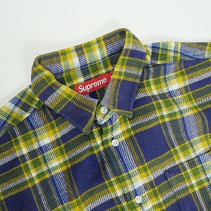 SUPREME シュプリーム 25SS Old English Plaid Flannel Shirt Navy 長袖シャツ 紺 Size 【M】 【新古品・未使用品】 20816255