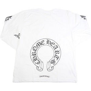 CHROME HEARTS クロム・ハーツ HORSESHOE L/S T-SHIRT WHITE ロンT 白 Size 【XXL】 【中古品-非常に良い】 20816259