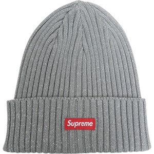 SUPREME シュプリーム 25SS Overdyed Beanie Metallic Silver ビーニー 銀 Size 【フリー】 【新古品・未使用品】 20816273