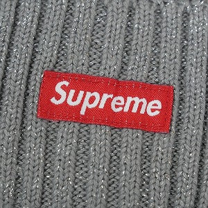 SUPREME シュプリーム 25SS Overdyed Beanie Metallic Silver ビーニー 銀 Size 【フリー】 【新古品・未使用品】 20816273