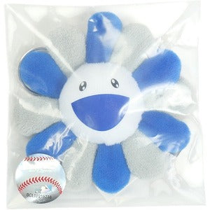 村上隆 ムラカミタカシ ×MLB World Tour Tokyo Series 2025 Dodgers Flower Keychain キーホルダー 白青 Size 【フリー】 【新古品・未使用品】 20816280