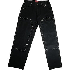 SUPREME シュプリーム ×B.B. Simon 24AW Studded Double Knee Painter Pant Black パンツ 黒 Size 【32】 【新古品・未使用品】 20816309