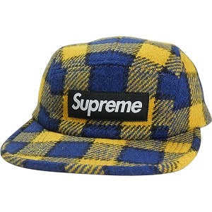 SUPREME シュプリーム 25SS Harris Tweed Camp Cap Yellow Plaid キャンプキャップ 黄 Size 【フリー】 【新古品・未使用品】 20816333