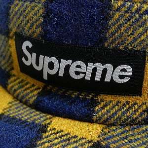 SUPREME シュプリーム 25SS Harris Tweed Camp Cap Yellow Plaid キャンプキャップ 黄 Size 【フリー】 【新古品・未使用品】 20816333