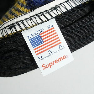 SUPREME シュプリーム 25SS Harris Tweed Camp Cap Yellow Plaid キャンプキャップ 黄 Size 【フリー】 【新古品・未使用品】 20816333