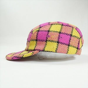 SUPREME シュプリーム 25SS Harris Tweed Camp Cap Pink Plaid キャンプキャップ ピンク Size 【フリー】 【新古品・未使用品】 20816334