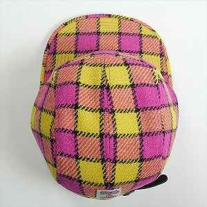 SUPREME シュプリーム 25SS Harris Tweed Camp Cap Pink Plaid キャンプキャップ ピンク Size 【フリー】 【新古品・未使用品】 20816334