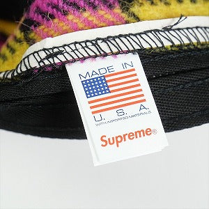 SUPREME シュプリーム 25SS Harris Tweed Camp Cap Pink Plaid キャンプキャップ ピンク Size 【フリー】 【新古品・未使用品】 20816334