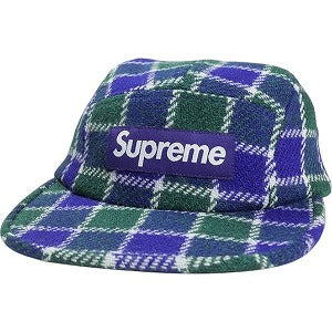 SUPREME シュプリーム 25SS Harris Tweed Camp Cap Green Plaid キャンプキャップ 緑 Size 【フリー】 【新古品・未使用品】 20816379