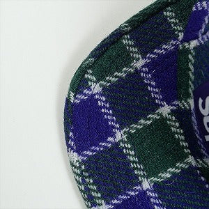 SUPREME シュプリーム 25SS Harris Tweed Camp Cap Green Plaid キャンプキャップ 緑 Size 【フリー】 【新古品・未使用品】 20816379