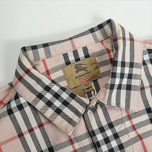 SUPREME シュプリーム ×Burberry 22SS Denim Trucker Jacket Pink デニムジャケット ピンク Size 【M】 【中古品-ほぼ新品】 20816381