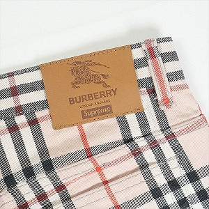 SUPREME シュプリーム ×Burberry 22SS Regular Jean Pink デニムパンツ ピンク Size 【W32】 【中古品-良い】 20816382