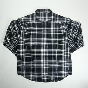 SUPREME シュプリーム 25SS Old English Plaid Flannel Shirt Black 長袖シャツ 黒 Size 【L】 【新古品・未使用品】 20816447