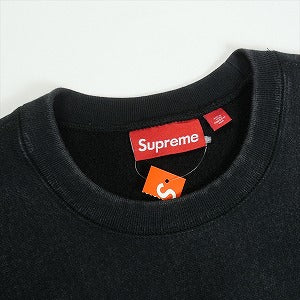 SUPREME シュプリーム 25SS Washed Box Logo Crewneck Black クルーネックスウェット 黒 Size 【L】 【新古品・未使用品】 20816608