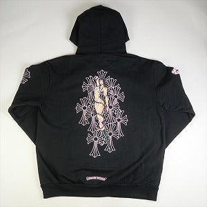 CHROME HEARTS クロム・ハーツ ×DEADLY DOOL ZIP UP HOODIE Black ジップパーカー 黒 Size 【XXL】 【新古品・未使用品】 20816735