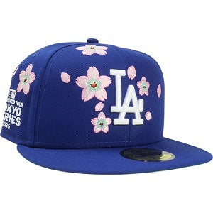 村上隆 ムラカミタカシ ×MLB World Tour Tokyo Series 2025 New Era 59Fifty Dodgers Strapback Hat キャップ 青 Size 【7　1/2(L)】 【新古品・未使用品】 20816869