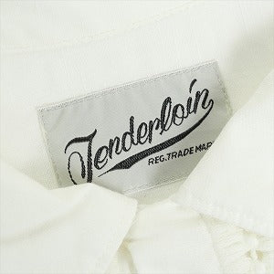 TENDERLOIN テンダーロイン SLUB EMBROIDERY SHT WHITE 長袖シャツ 白 Size 【L】 【中古品-良い】 20816894