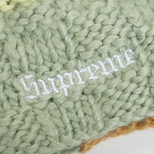 SUPREME シュプリーム 25SS Block Knit Beanie Tan ビーニー タン Size 【フリー】 【新古品・未使用品】 20816953
