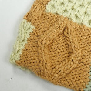 SUPREME シュプリーム 25SS Block Knit Beanie Tan ビーニー タン Size 【フリー】 【新古品・未使用品】 20816953