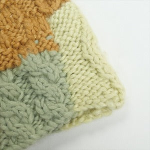 SUPREME シュプリーム 25SS Block Knit Beanie Tan ビーニー タン Size 【フリー】 【新古品・未使用品】 20816953