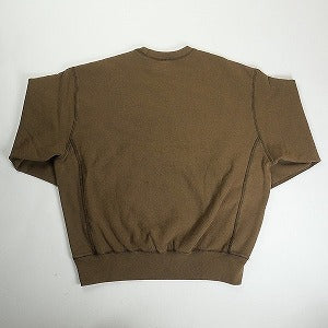 SUPREME シュプリーム 25SS Washed Box Logo Crewneck Brown クルーネックスウェット 茶 Size 【M】 【新古品・未使用品】 20817072