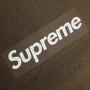 SUPREME シュプリーム 25SS Washed Box Logo Crewneck Brown クルーネックスウェット 茶 Size 【M】 【新古品・未使用品】 20817072
