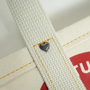 HUMAN MADE ヒューマンメイド 25SS CANVAS TOTE SMALL HM29GD005 ハートロゴキャンバストートバッグ 白 Size 【S】 【新古品・未使用品】 20817126