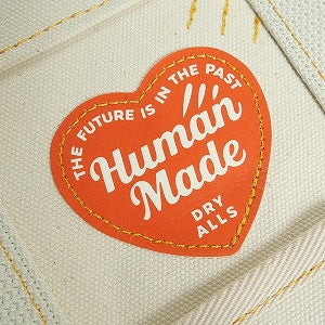 HUMAN MADE ヒューマンメイド 25SS CANVAS TOTE SMALL HM29GD005 ハートロゴキャンバストートバッグ 白 Size 【S】 【新古品・未使用品】 20817126