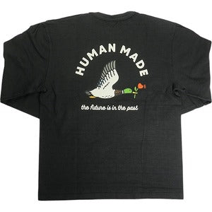HUMAN MADE ヒューマンメイド 25SS GRAPHIC L/S T-SHIRT BLACK HM29CS020 ダックロンT 黒 Size 【XXL】 【新古品・未使用品】 20817128