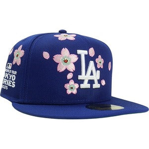 村上隆 ムラカミタカシ ×MLB World Tour Tokyo Series 2025 New Era 59Fifty Dodgers Strapback Hat キャップ 青 Size 【7　5/8(XL)】 【新古品・未使用品】 20817160