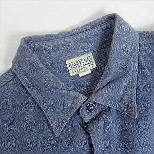 At Last ＆ Co アットラスト/BUTCHER PRODUCTS ブッチャープロダクツ WORK SHIRT 長袖シャツ 水色 Size 【14.5】 【中古品-良い】 20817222