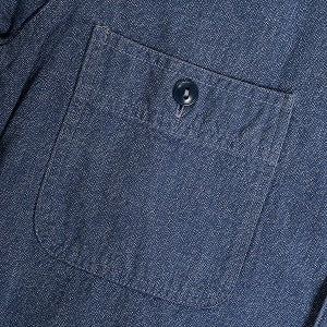 At Last ＆ Co アットラスト/BUTCHER PRODUCTS ブッチャープロダクツ WORK SHIRT 長袖シャツ 水色 Size 【14.5】 【中古品-良い】 20817222