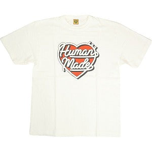 HUMAN MADE ヒューマンメイド 24AW GRAPHIC T-SHIRT #7 WHITE ハートロゴTシャツ HM28TE008 白 Size 【XXL】 【新古品・未使用品】 20817242