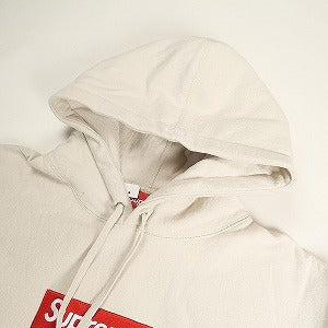 SUPREME シュプリーム 24AW Box Logo Hooded Sweatshirt Stone ボックスロゴパーカー クリーム Size 【M】 【新古品・未使用品】 20817276